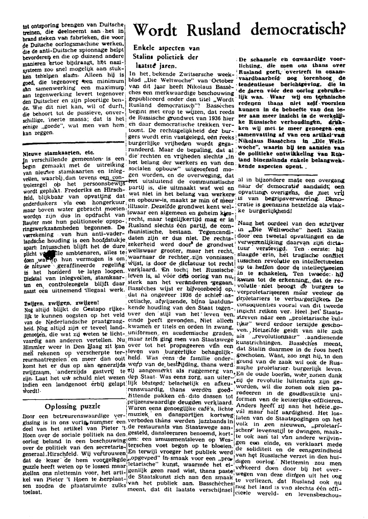 Het Parool; 5 februari 1944; blz. 5; 